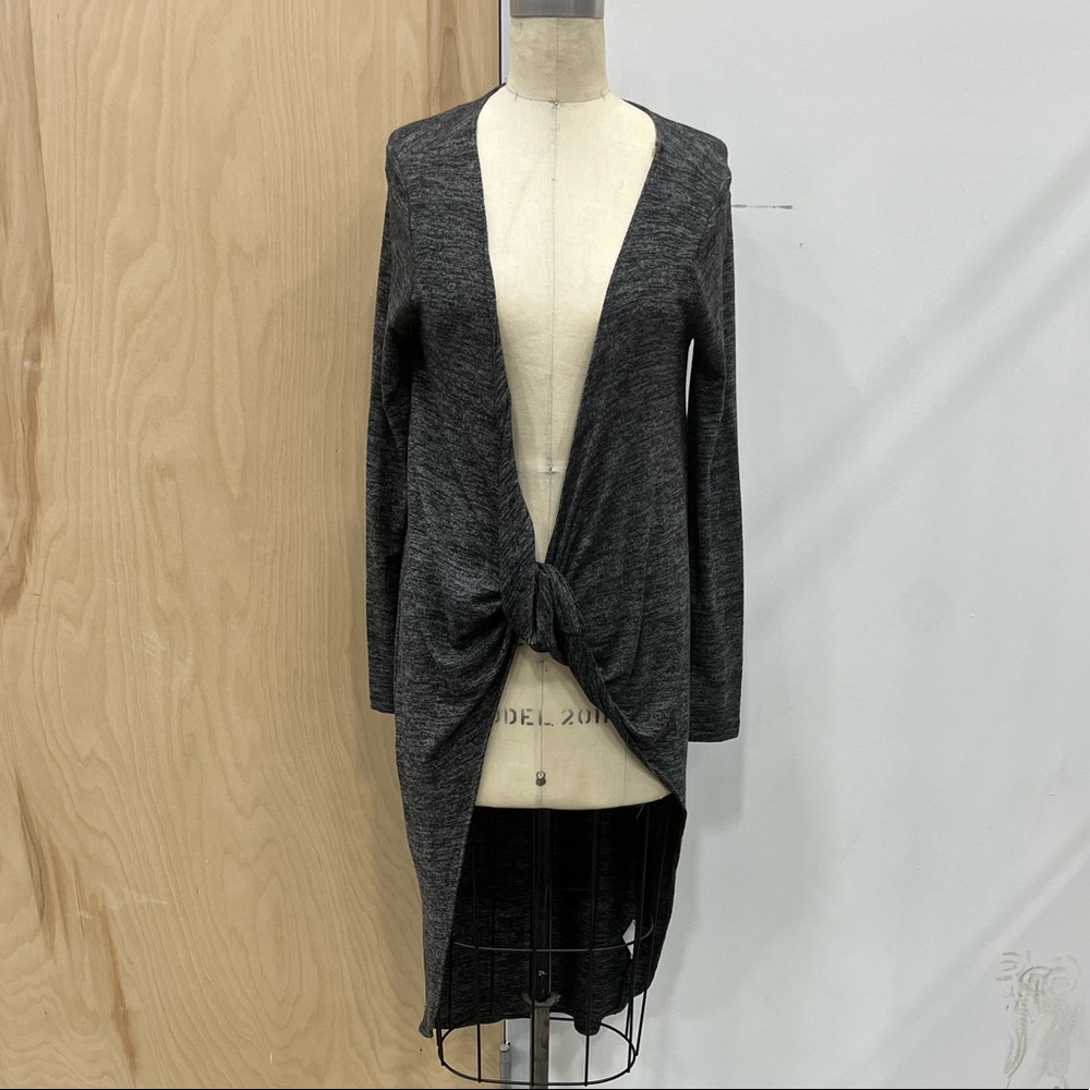 Knot front cardigan